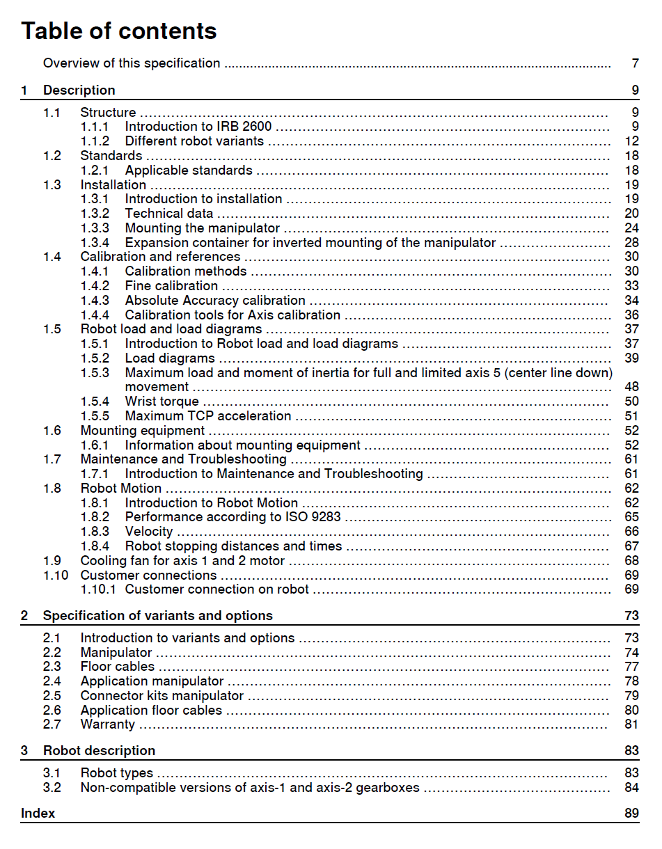 ABB機器人IRB2600 on OmniCore產(chǎn)品規(guī)格-en-2024