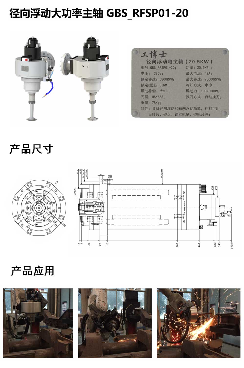 浮動電主軸-詳情